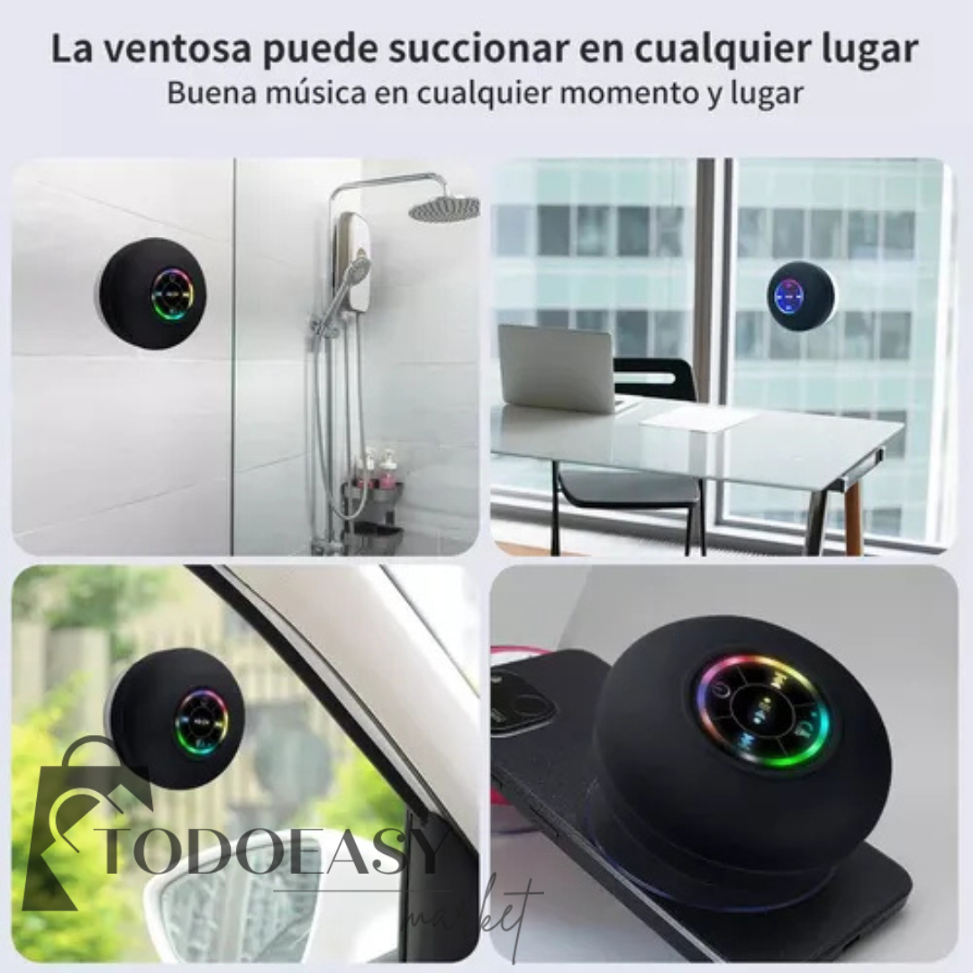 SoundSplash® Parlante Bluetooth para Ducha
