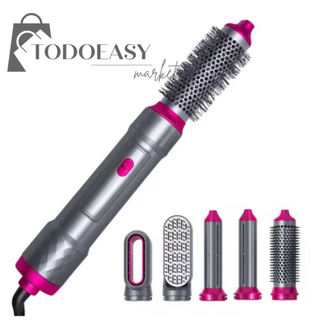 Beauty Hair® Cepillo alisador secador 5 en 1