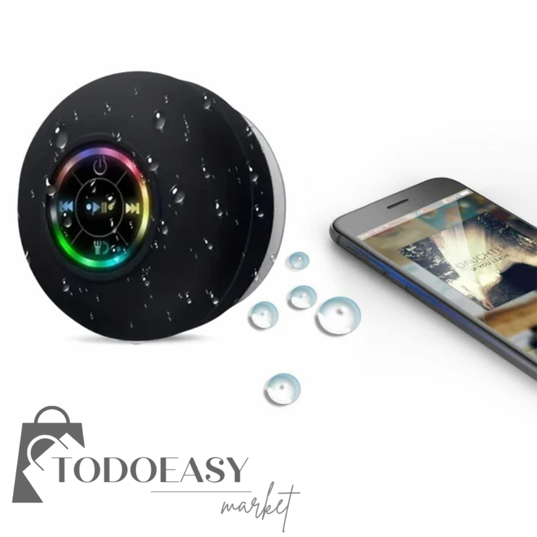 SoundSplash® Parlante Bluetooth para Ducha