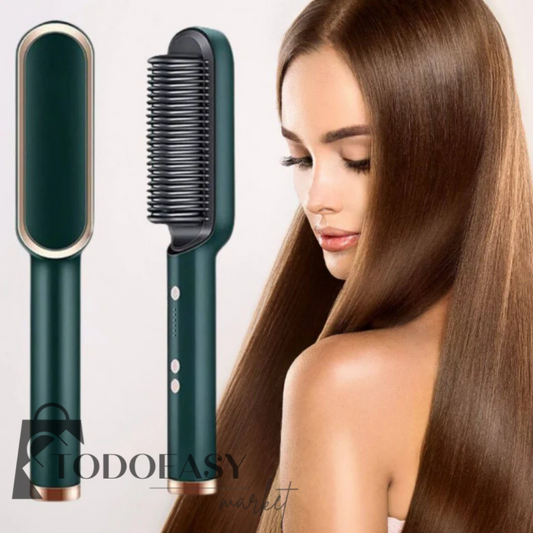 Easy Glam® Cepillo Alisador con Iones Negativos